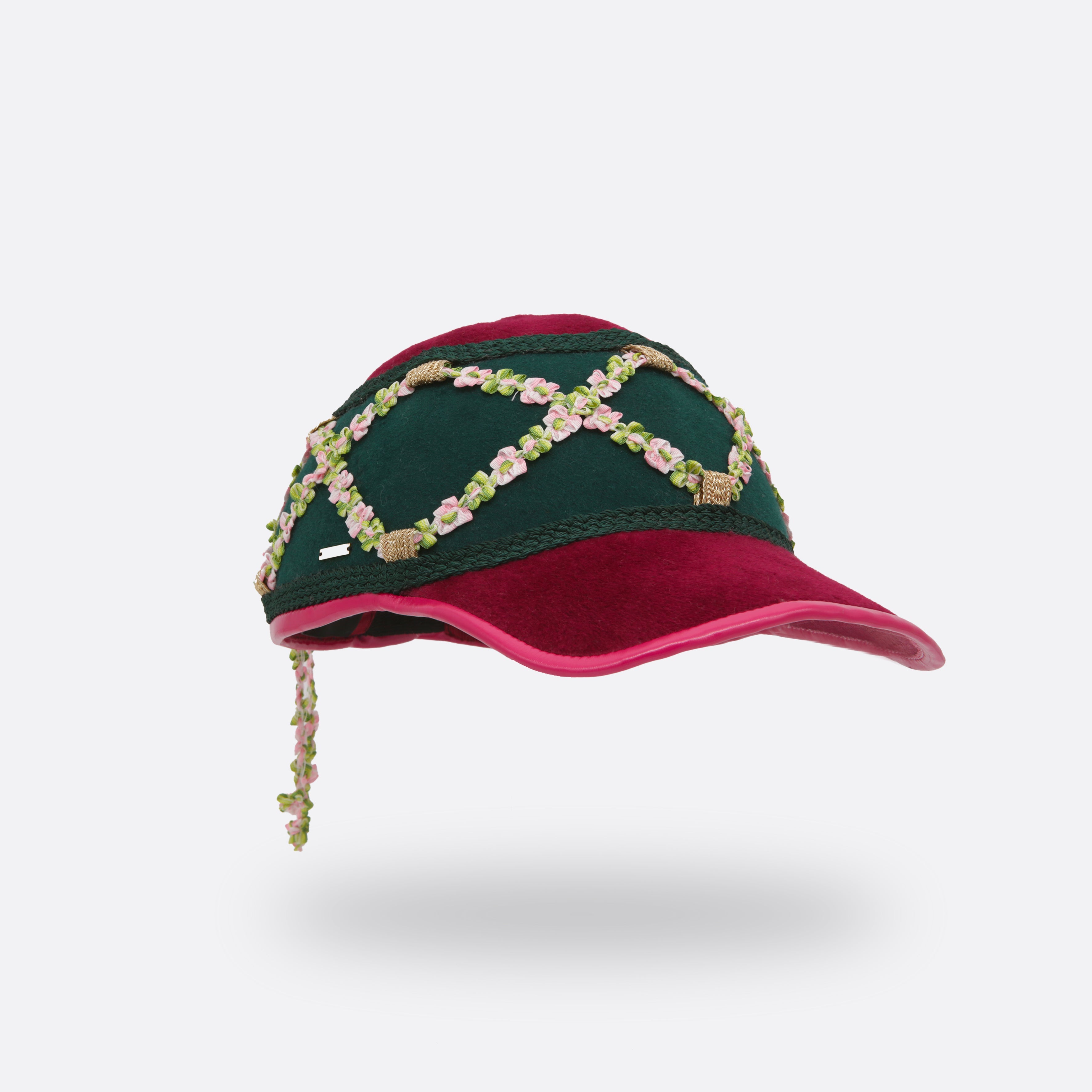 pierre courtial handcrafted designer cap